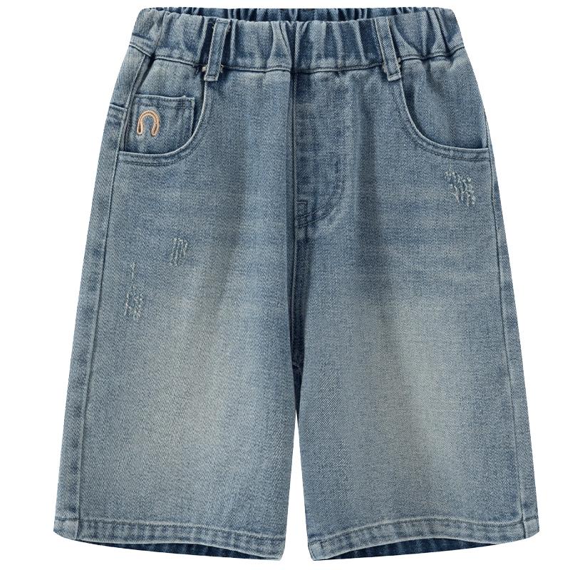

Hammy Elephant Boys Loose Fit Denim Shorts 110