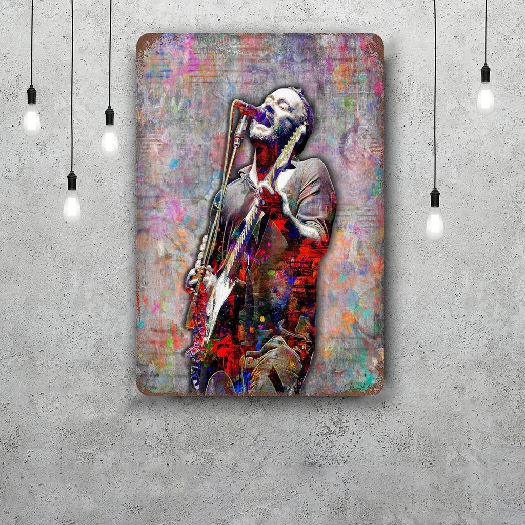Dave Matthews Band Metallschilder Wanddeko Vintage Blechschilder Captain Metallposter Dekor für Bar Pub Club Wanddekoration
