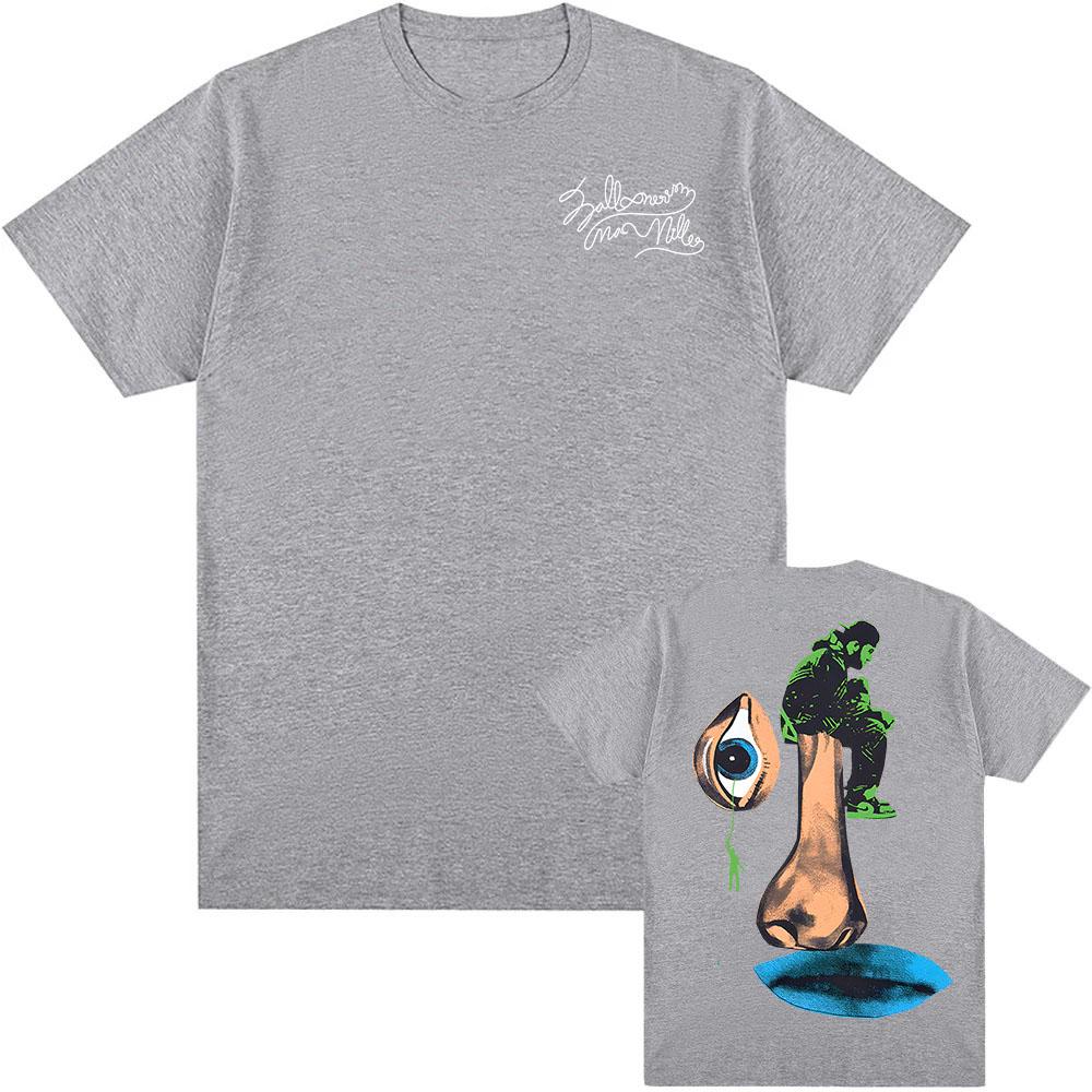Macc Miller Balloonerism Tshirt Cotton High Quality Summer Tee-shirt Ropa Hombre Camisetas Short Sleeve O-neck Women T-shirt