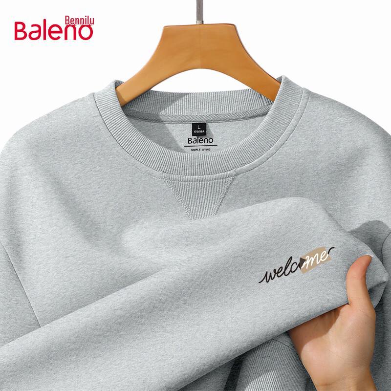 Baleno Men's American Style Graphic Crewneck Sweatshirt