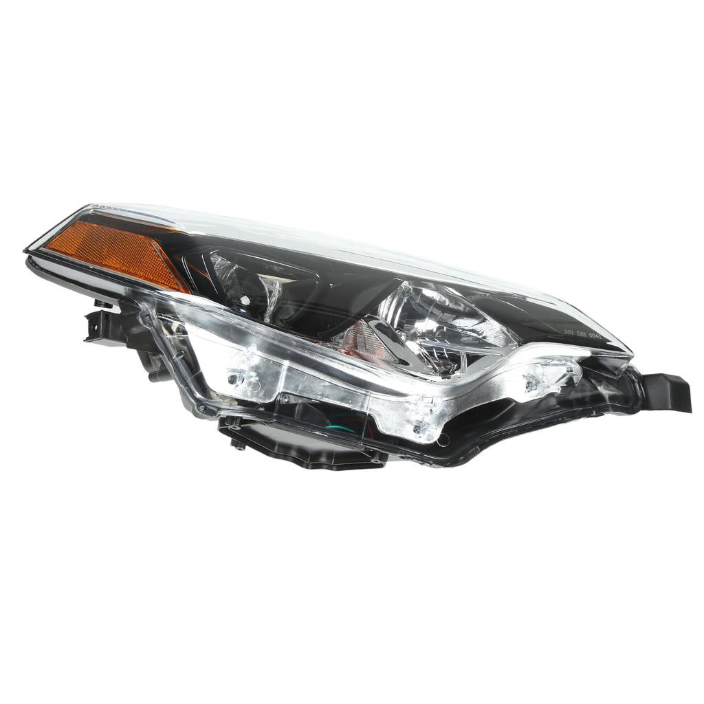 Automobile Front Halogen Headlight Assembly Car Headlight Accessory Replacement for Corolla 2014‑2016 Right: 81110 02E60