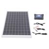 10W Solarmodul-Kit 100A Selbstadaptiver Schnelllade-Controller mit Solarmodul-Ladegerät für Outdoor-Camping-Wandern