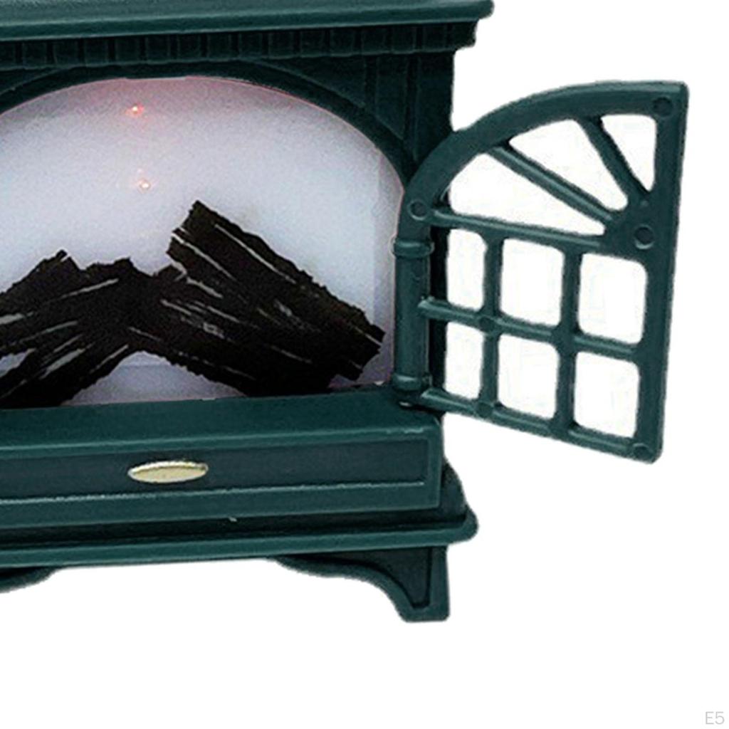 1/12 Fireplace Multipurpose Ornaments Miniature for Dollhouse DIY Accessory