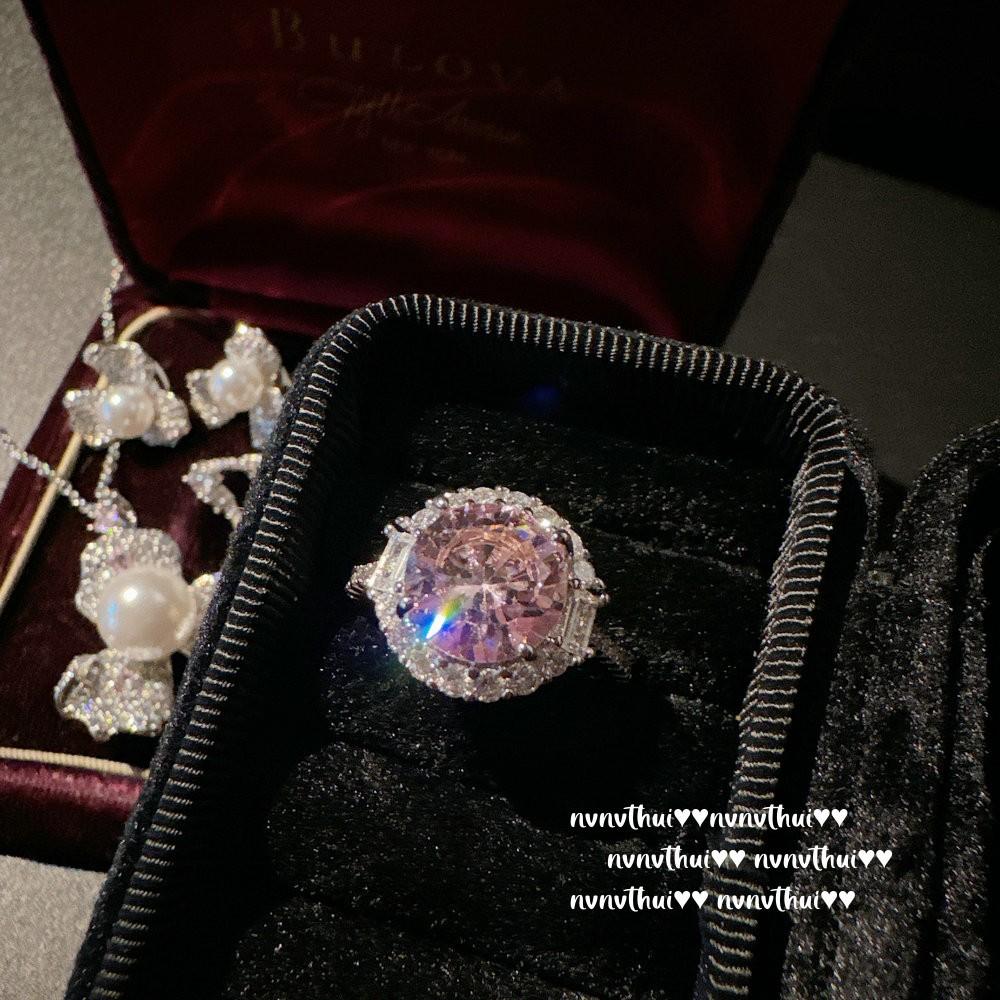 Flower Fairy Iris Gem Pearl Necklace, Yuji Colorful, Three-Dimensional Butterfly Zircon Earrings, Set