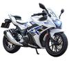 1/12 Scale Suzuki GSX-250R Motorcycle Toy Alloy Diecast Model Sound and Light Toys Rubber Tires Miniature Racing Model Present for Kid
