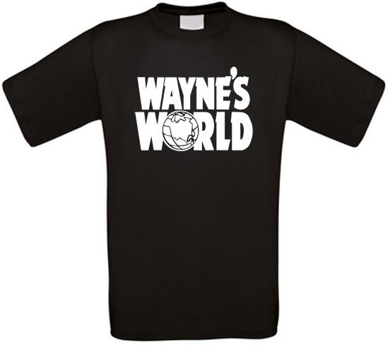 Wayne World Waynes World Cult Movie T-Shirt L