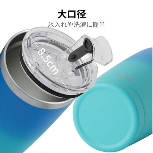 BOTTLE BOTTLE Tumbler with Lid, Spill-Resistant, 600ml Large Capacity Water Bottle, Double-Walled Stainless Steel Coffee Bottle, Vacuum Insulated, Kee