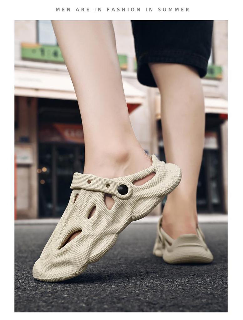 Men's and Women's Summer Outdoor Closed-Toe EVA Beach Sandals