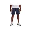 Under Armour Logo Print Mid Rise Fitted Breathable Quick Dry Casual Sports Basketball Shorts Men shorts Blue 23500201-408