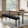 Machine Washable Benches Chair Covers Tear Resistant elasticitys Design Fit Up To 140cm For Living Room Office Use