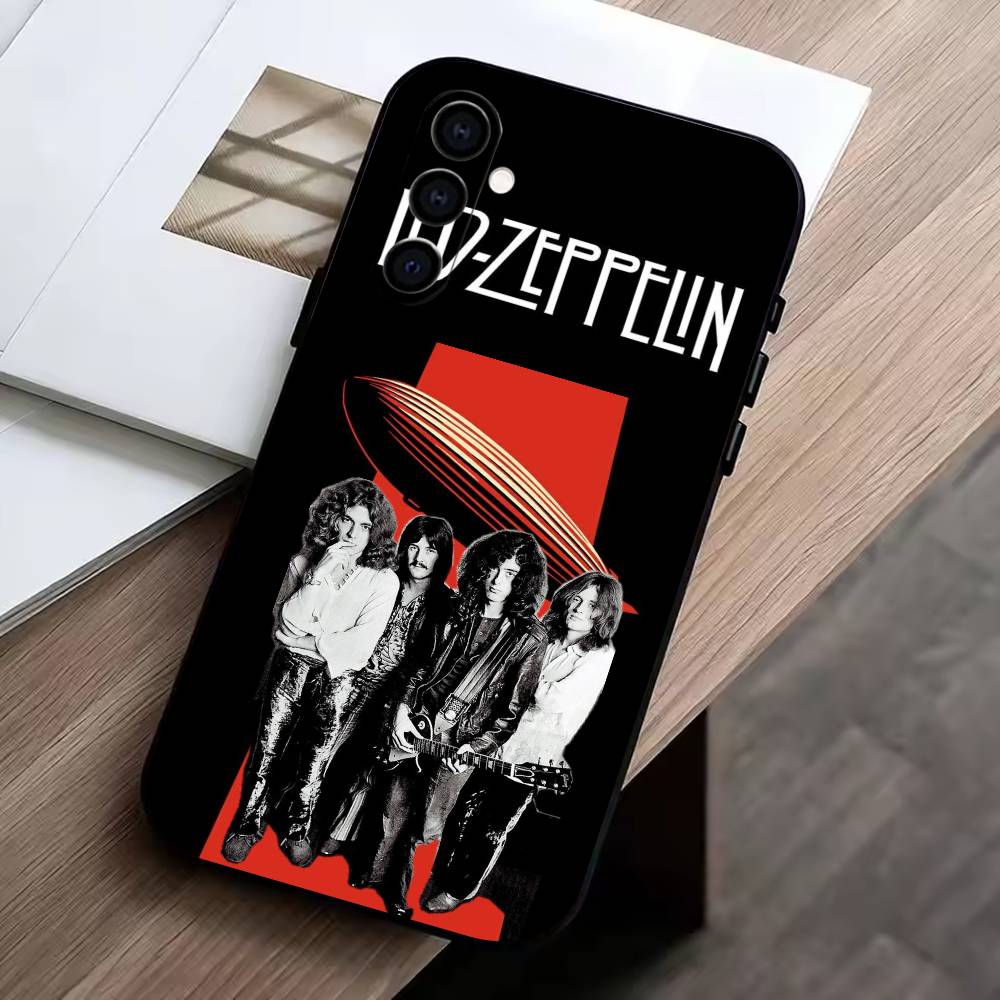 L-Led Z-Zeppelin Phone Case Black Silicone Soft For Samsung Galaxy A73,A72,A71,A70,A53,A52,A51