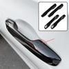 Car Trim Door Handles Cover 4PCS 4x Kit Bright Black For Honda For Accord  For Honda For Accord  Useful High Quality