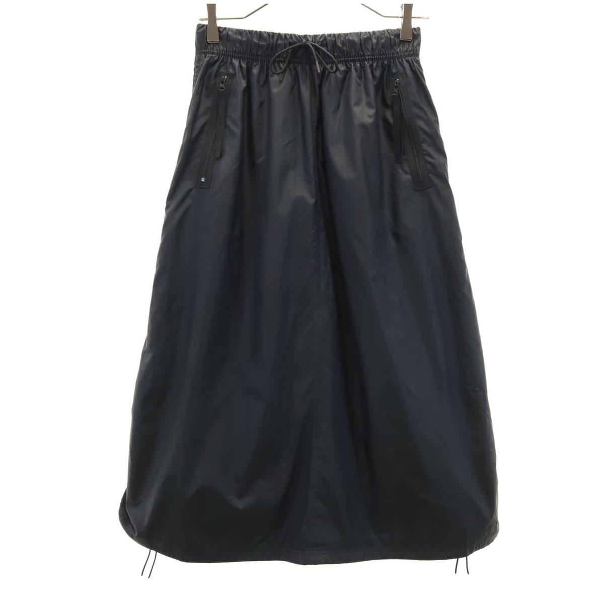 

NIKE Long skirt S black Women Used