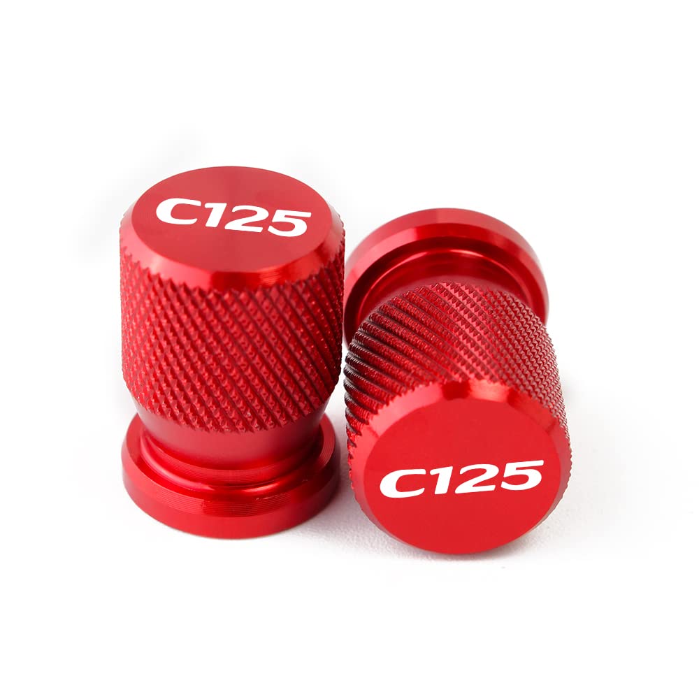 RDHKJ Super Cub C125 JA58 JA48 Motorcycle Aluminum Air Valve красный