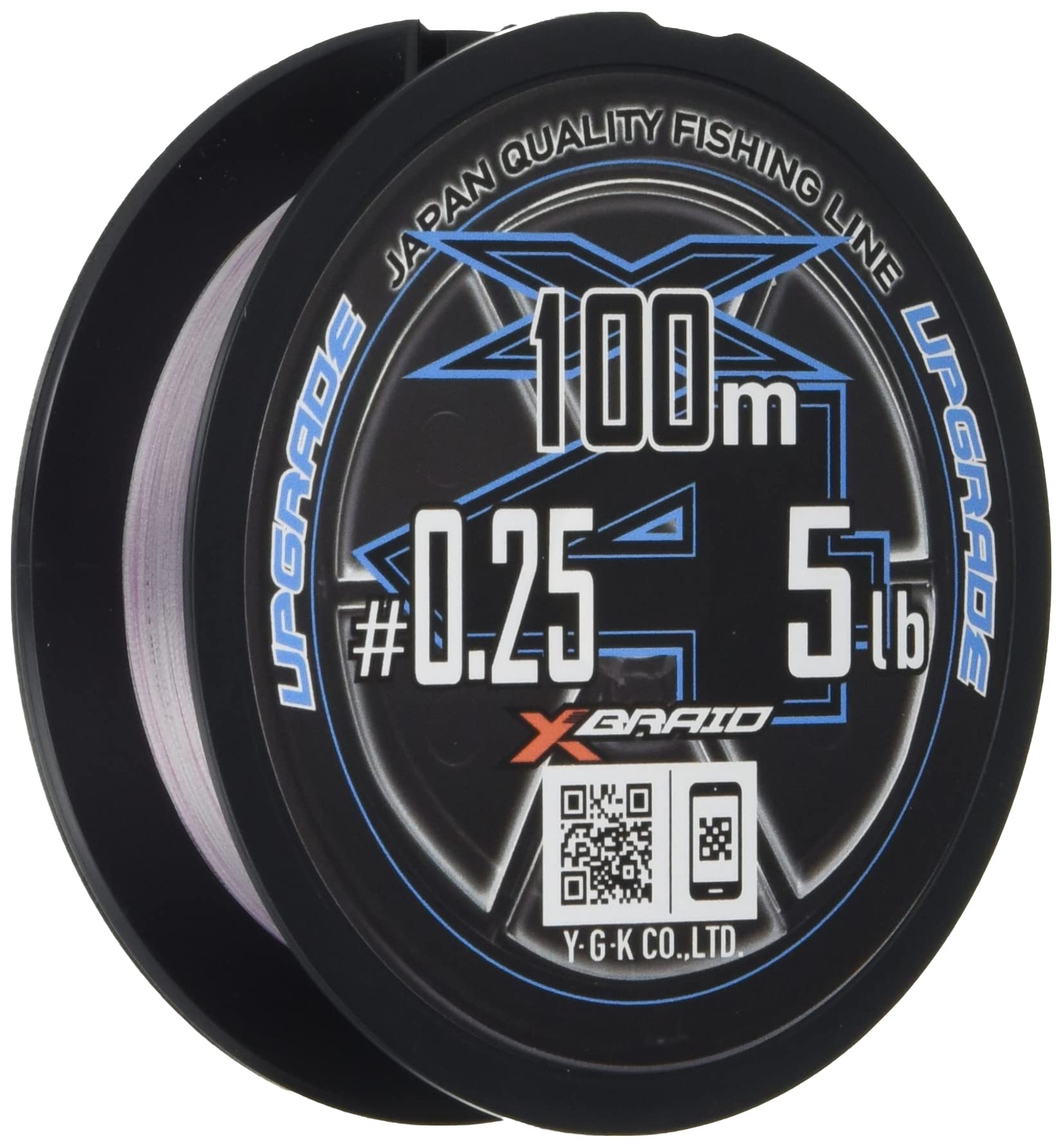 

Upgrade X4 100m 5lb Orchid White 1m15cm intervals Urgeso Pink Mark X-Braid 0.25