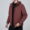 Jacket Men's Velvet Jacket Large Size Fashionable Waterproof Versatile Casual Thin Velvet Jacket