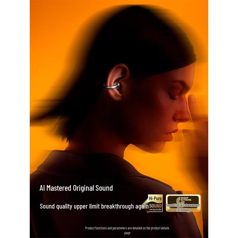 SANAG S7S AI Ear-Clip Bluetooth Headset