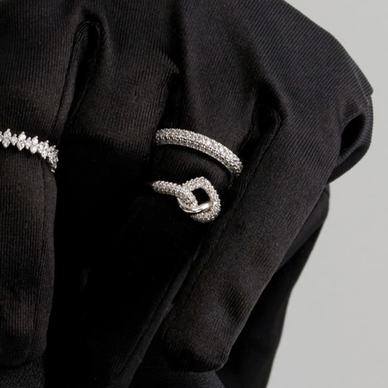 Jean Paul Clarisse [SILVER] Angel Cubic Ring JS-25-002R