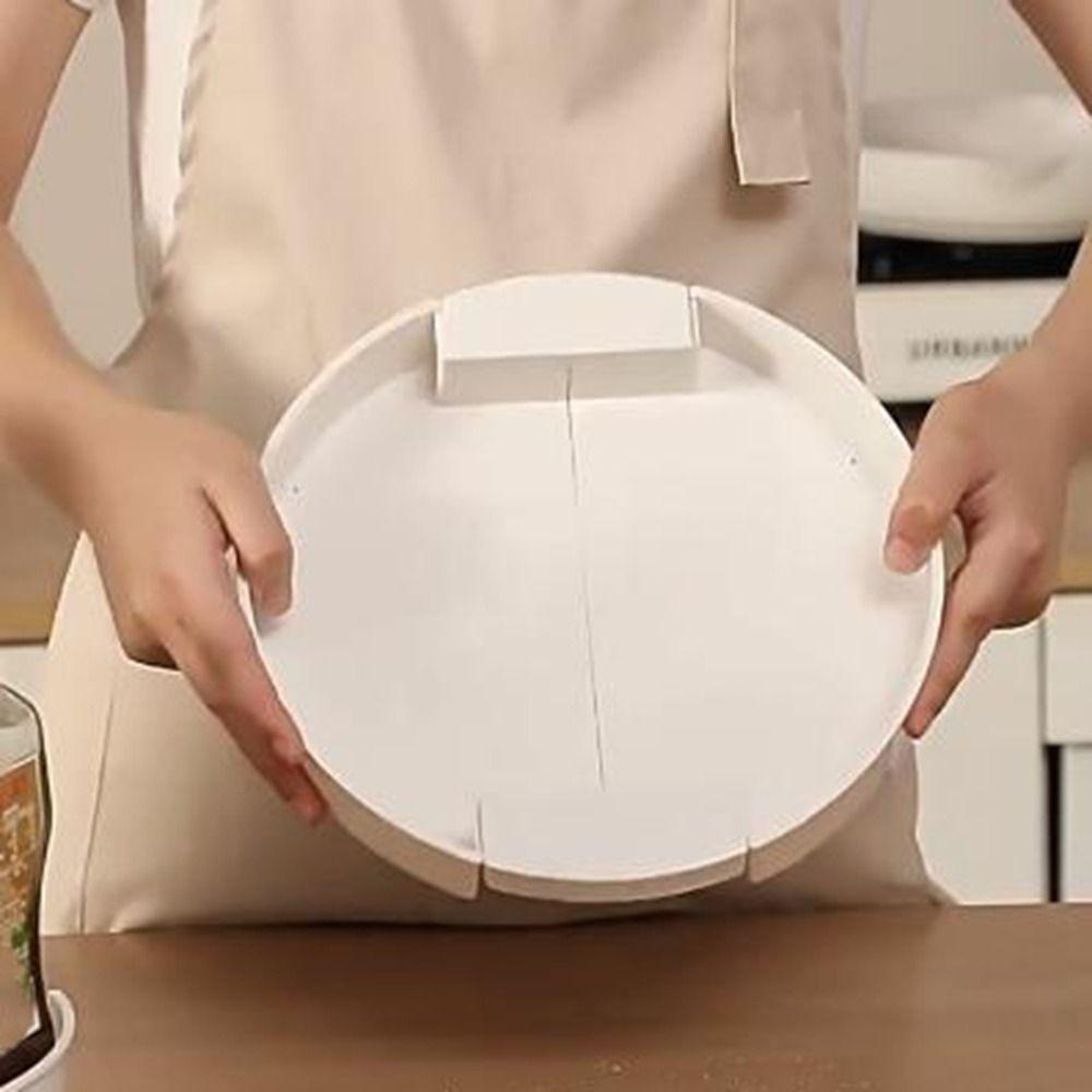 

Масштабируемый выдвижной лоток для хранения специй, пластиковый поворотный столик, стойка для специй для дома белый