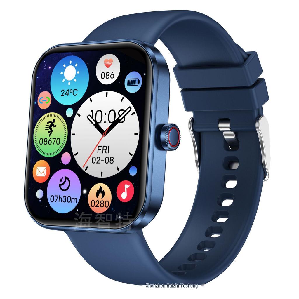 Cross-Border SM23 Smartwatch: Body Temp, Heart Rate & Blood Oxygen Monitor, Sleep Tracking, Pedometer, Sports Bracelet.