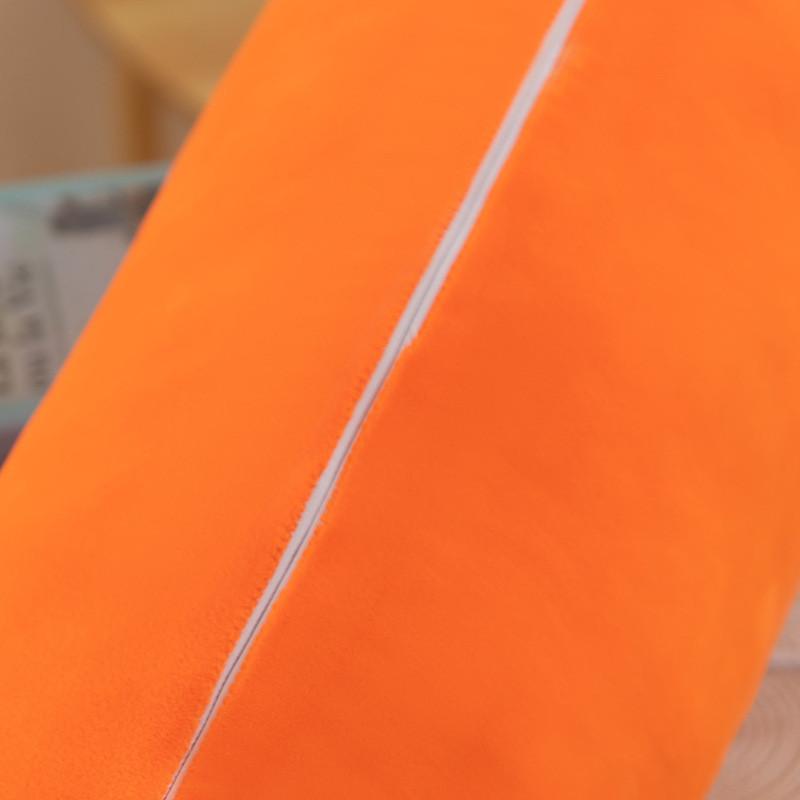 Ultra Soft Carrot Plush Body Pillow Huggable Stuffed Toy Adorable Bed Cushion