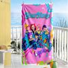 Demon Hunter Girls Customized Name Beach Towel Soft Durable Quick-Dry Portable for SwimmingBeachCamping Travel Beach AccessoriesGym