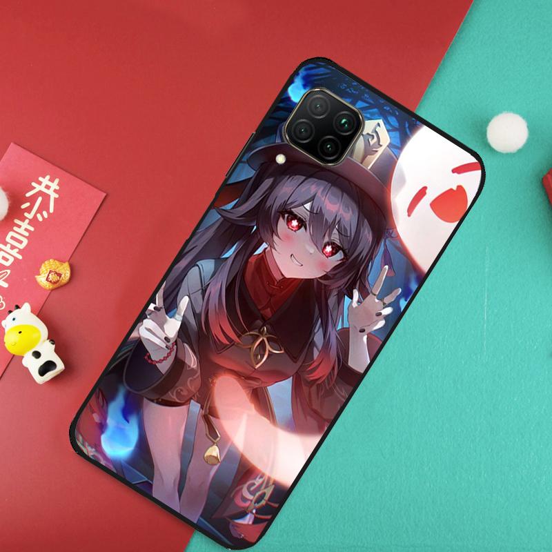 Genshin Impact Zhongli Hutao For Huawei Nova 9 10 SE 11 Pro 7i 8i 11i 12i Y73 Y72 Y61 Y91 Y90 Y70 Y60 P30 P40 Lite Case