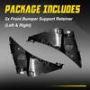 Bumper Retainer Set For 2010-2014 Ford Mustang Front Left and Right AR3Z17C861A