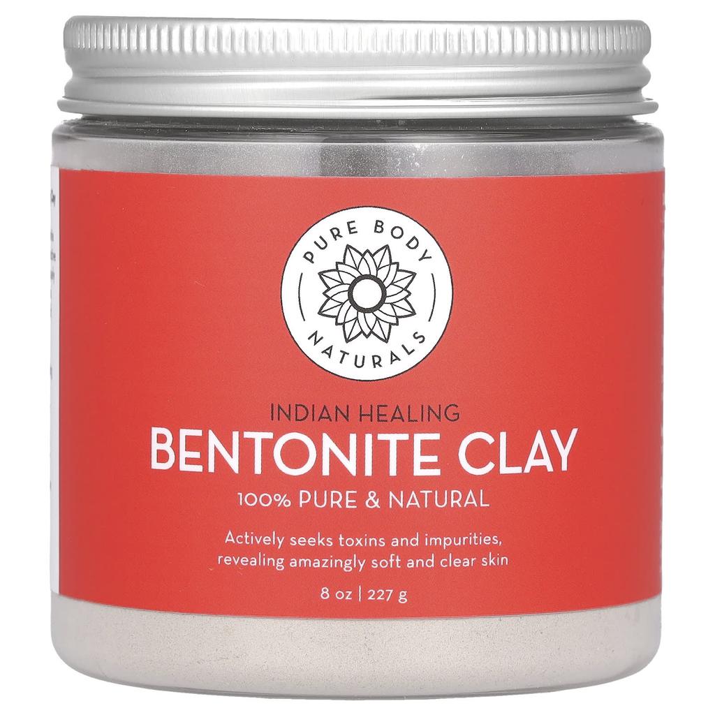 Indian Healing Bentonite Clay Powder, 227G(8Oz)