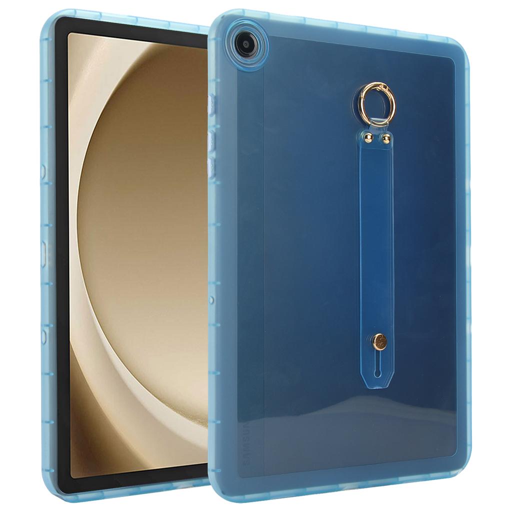 For Samsung Galaxy Tab A9+ Case Shockproof TPU Tablet Cover with Wristband