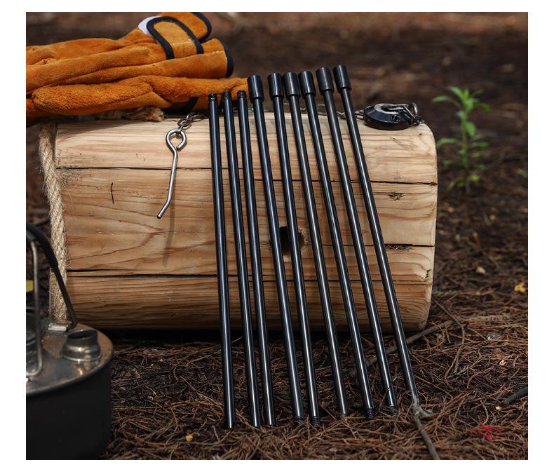 Aluminum Alloy Camping Tripod for Bonfire & Picnic Cooking