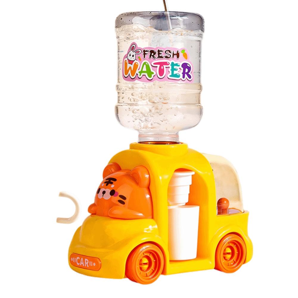 Dual Water Dispenser Dinosaur Water Dispenser Toy Cute Juice Dispenser Toy Children Kitchen Toy Style A