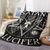 1PC Religion Print FlAannel Blanket, High quality Comfortable for All Seasons, Home Decor, Warmth and Comfort