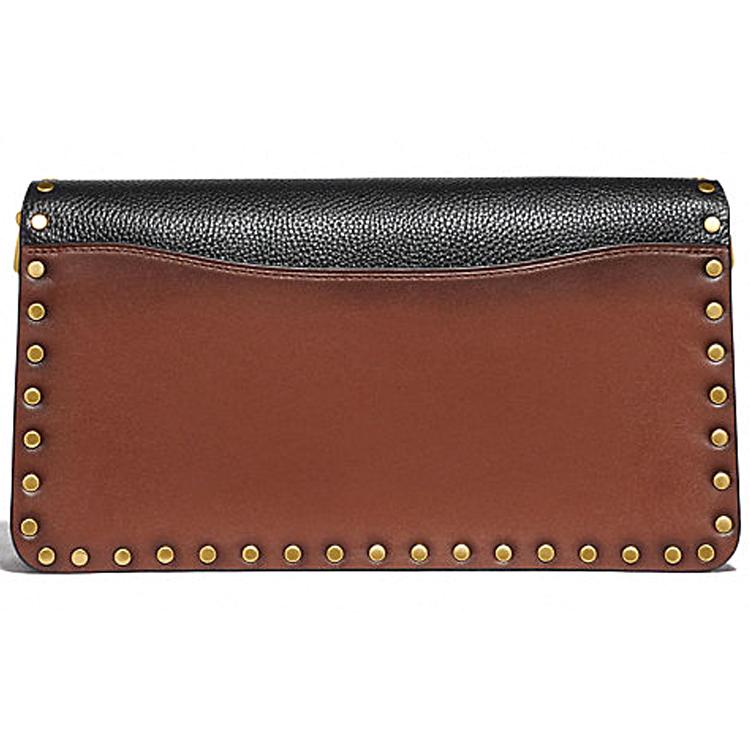 New COACH Tabby Suede Cow Leather Shoulder Bag Crossbody Bag Shoulder Bag Women's Black Brown 79338-B4M2