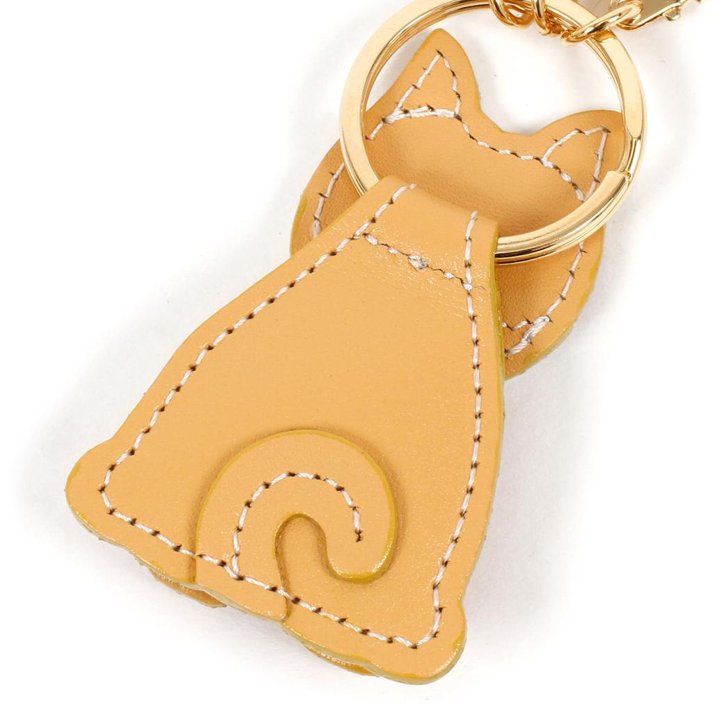 Shiba Inu key chain that allows you to stand up and move your face NH0861 61901 One Size [Kitamura] Women's Camel/White [Brown]