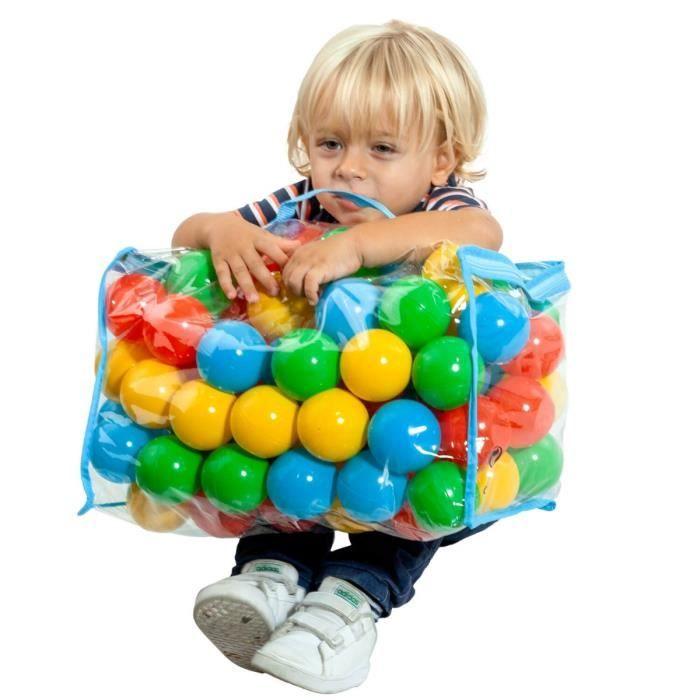 Molto Colored Balls for Ball Pit - MOLTO - 100 Pcs - Baby - Blue - Multicolor