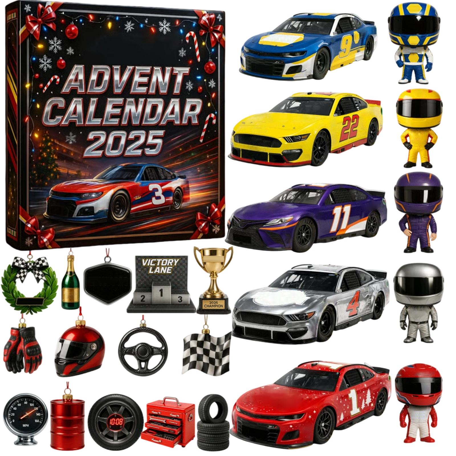 

2D Літак+літак Коробка +24 шт.+ Фітнес Декорація Адвент Різдвяний Календар для Відліку Днів One Size