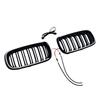 For BMW Grille LED Light Grille X5 X6 M F15 F16 F85 F86 ABS Glossy Black Racing Grille 2014-2018