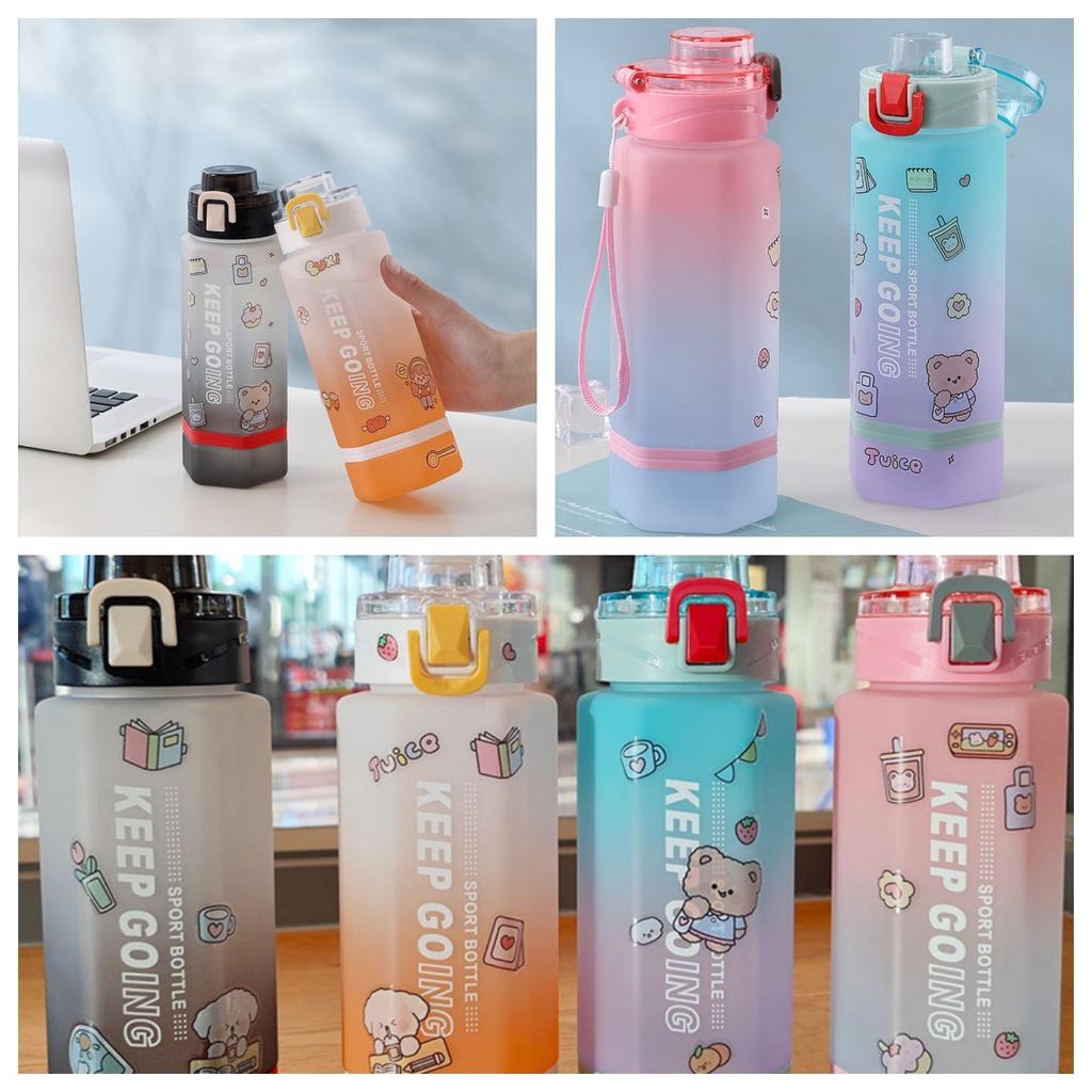700ml Hexagonal Plastic Cup With Locking Mechanism And Convenient Carry Handle Gradient Colors Available