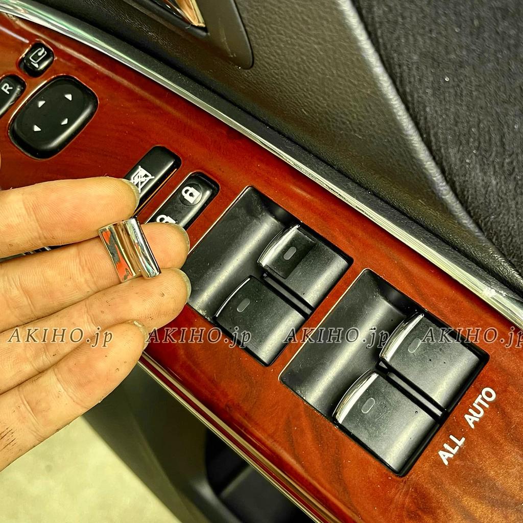 20 series specially designed power window plated plated decorative May 2008 to January parts Alphard/Vellfire switch, garnish, cover, 2015, interior,