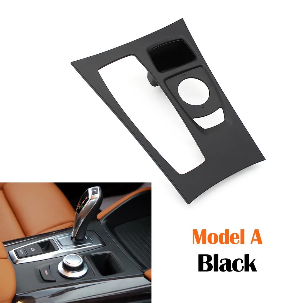 LHD Car Central Console Gear Box Shift Cover Panel Trim Replacement For BMW X5 X6 E70 E71 E72 2007-2013 51166954947 51169164485