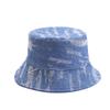Spring and Autumn Grinding Hat Female Personality Cowboy Bucket Hat Retro Sunshade Basin Hat Double-sided Bucket Hat