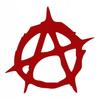 Iron-on Patch Anarchy 9x9 Suede for T-shirt Bag