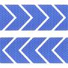 10Pcs/Set Reflective Tape Creative Self-adhesive Protective Car Exterior Body Reflective Sticker for Vehicles
