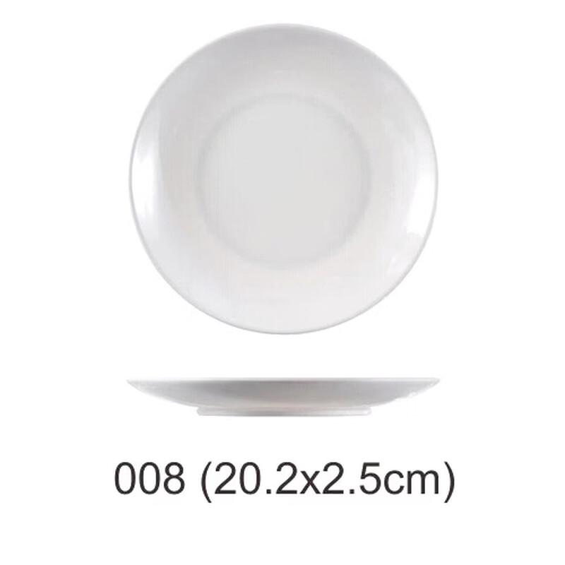 Melamine Commercial Round Dinner Plate