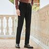 Baoxiniao Men's Lightweight Brushed Business Casual Straight-Leg Trousers