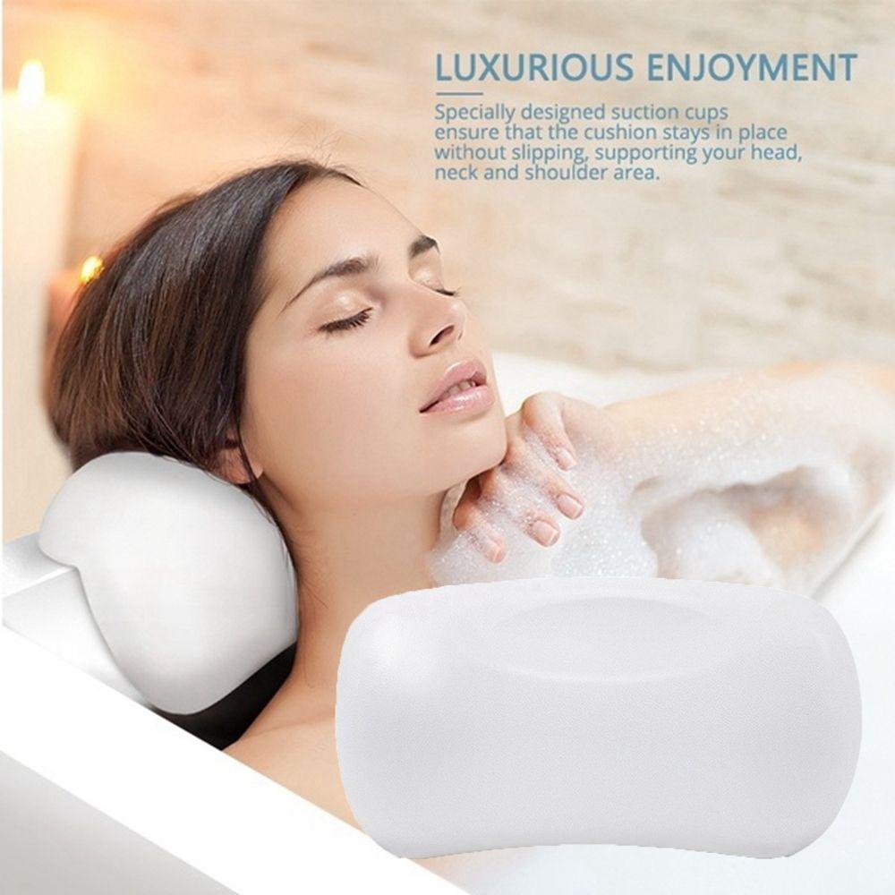 Spa for Home Bathroom Supply Neck Support Back Bath Pillow Head Rest Cushion Tub Accersories