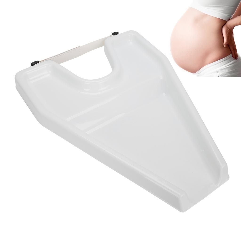 Portable Hair Washing Tray Rinse Shampoo Neck Rest Hair Sink Basin for Home SalonWhite