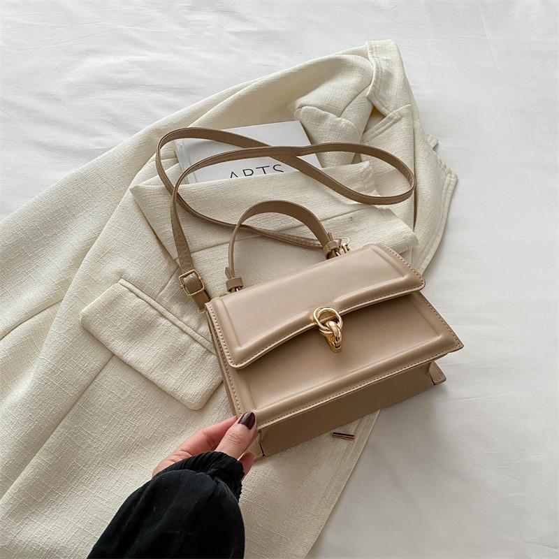 Stylish Vintage Small Crossbody Bag For Women In Trendy Black Pink White Khaki Coffee Colors