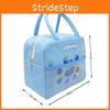 Pattern Strawberry Astronaut Cartoon Waterproof Portable Insulated Lunch Bag
